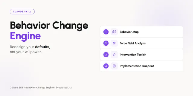 Behavior Change Engine cover
