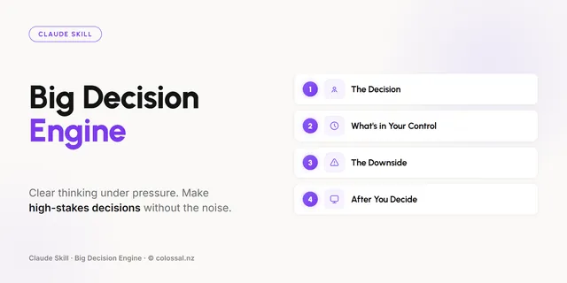 Big Decision Engine cover