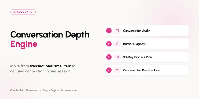 Conversation Depth Engine cover