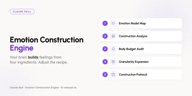 Emotion Construction Engine cover