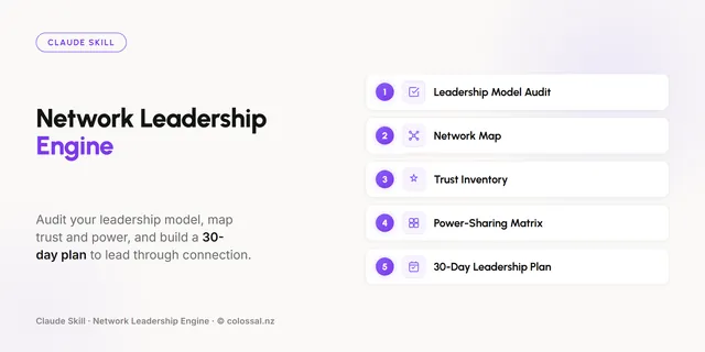 Network Leadership Engine cover