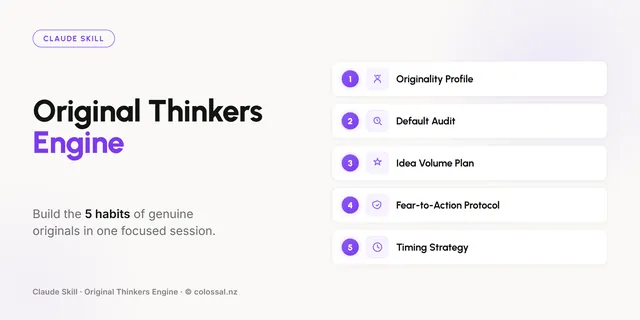 Original Thinkers Engine cover