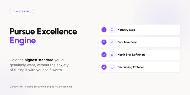 Pursue Excellence Engine cover
