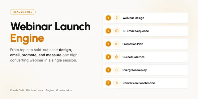 Webinar Launch Engine cover